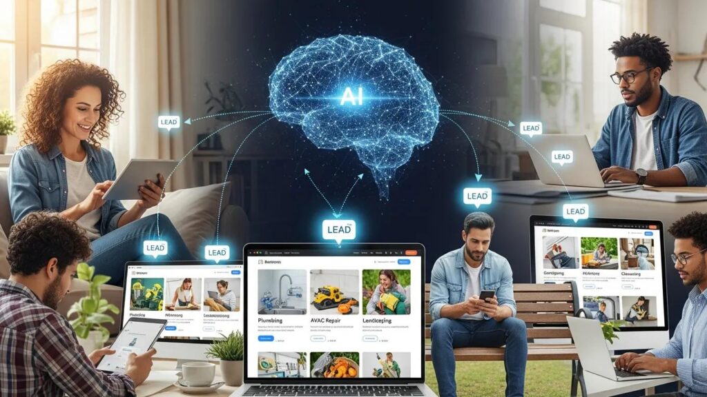 AI-driven lead generation for local home service providers
