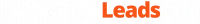 Lightning Leads Pro White + Orange Logo for Dark Backgrounds